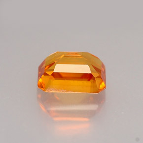 Sapphire Gemstone in 6.1 x 4.3 mm Size for Sale, Sapphire Stone in Yellow Golden Color
