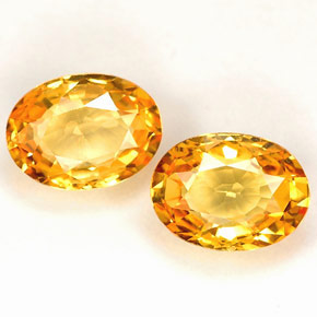 1.96 ct Yellow Sapphire Gemstone, Sapphire Gem in Oval Facet Shape for Sale.