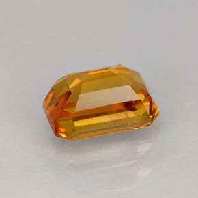 Sapphire Gemstone in 6.2 x 4.2 mm Size for Sale, Sapphire Stone in Yellow Golden Color