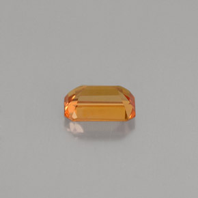 Sapphire Gemstone in 6 x 4 mm (calibrated) Size for Sale, Sapphire Stone in Orange Color