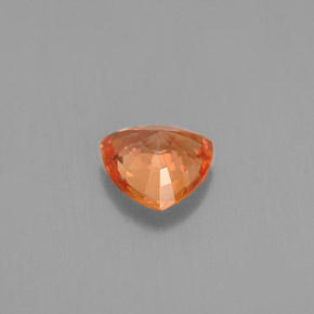 Sapphire Gemstone in 6 x 6 mm (calibrated) Size for Sale, Sapphire Stone in Yellow Orange Color