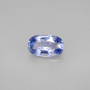 1.57 ct Blue Sapphire Stone, Natural Sapphire in Oval Facet Shape for Sale