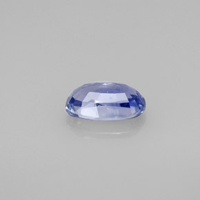 Sapphire Gemstone in 8.5 x 5.3 mm Size for Sale, Sapphire Stone in Light Blue Color