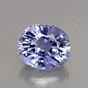 4.06 ct Blue Sapphire Gemstone, Sapphire Gem in Oval Facet Shape for Sale.