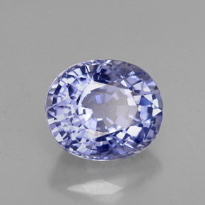 4.06 ct Blue Sapphire Stone, Natural Sapphire in Oval Facet Shape for Sale