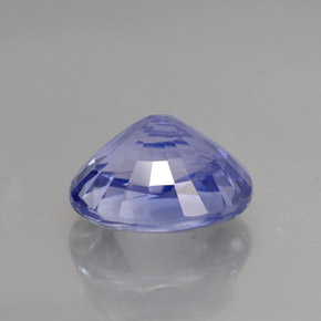 Sapphire Gemstone in 9.8 x 8.3 mm Size for Sale, Sapphire Stone in Violet Blue Color