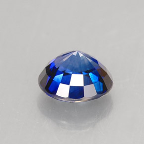 Sapphire Gemstone in 6.5 mm (calibrated) Size for Sale, Sapphire Stone in Royal Blue Color