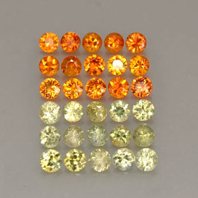 6.90 ct Multicolor Sapphire Stone, Natural Sapphire in Diamond-Cut Shape for Sale