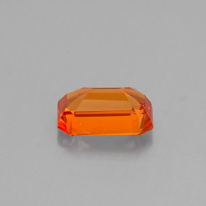 Sapphire Gemstone in 6 x 4 mm (calibrated) Size for Sale, Sapphire Stone in Reddish Orange Color