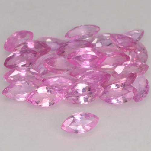 2.91 ctw Pink Sapphire Stones, Natural Sapphire in Marquise Facet Shape for Sale