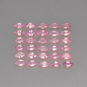 2.78 ct Pink Sapphire Gemstone, Sapphire Gem in Marquise Facet Shape for Sale.