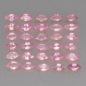 2.78 ct Pink Sapphire Stone, Natural Sapphire in Marquise Facet Shape for Sale