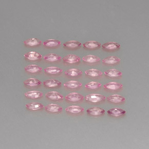 Sapphire Gemstone in 4 x 2 mm (calibrated) Size for Sale, Sapphire Stone in Pink Color