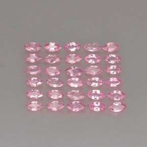 2.61 ct Pink Sapphire Gemstone, Sapphire Gem in Marquise Facet Shape for Sale.