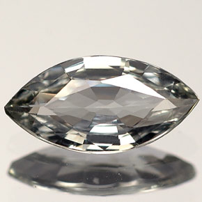 0.91 ct Green Sapphire Gemstone, Sapphire Gem in Marquise Facet Shape for Sale.