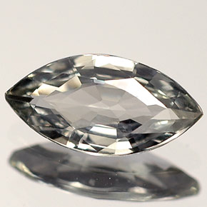 0.91 ct Green Sapphire Stone, Natural Sapphire in Marquise Facet Shape for Sale
