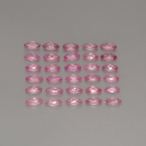Sapphire Gemstone in 4 x 2 mm (calibrated) Size for Sale, Sapphire Stone in Pink Color