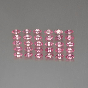 3.00 ct Pink Sapphire Gemstone, Sapphire Gem in Marquise Facet Shape for Sale.