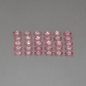 Sapphire Gemstone in 4 x 2 mm (calibrated) Size for Sale, Sapphire Stone in Pink Color