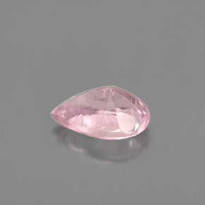 Sapphire Gemstone in 7 x 5 mm (calibrated) Size for Sale, Sapphire Stone in Light Pink Color