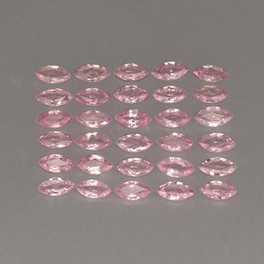 2.50 ct Pink Sapphire Stone, Natural Sapphire in Marquise Facet Shape for Sale