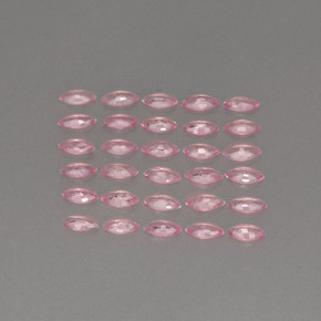 Sapphire Gemstone in 4 x 2 mm (calibrated) Size for Sale, Sapphire Stone in Pink Color
