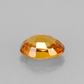 Sapphire Gemstone in 7 x 5 mm (calibrated) Size for Sale, Sapphire Stone in Yellow Golden Color