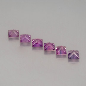 Sapphire Gemstone in 3.3 x 3.2 mm Size for Sale, Sapphire Stone in Purple Color