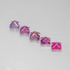 Sapphire Gemstone in 3.1 x 3 mm Size for Sale, Sapphire Stone in Multicolor Color