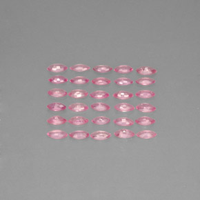 Sapphire Gemstone in 4.2 x 2.1 mm Size for Sale, Sapphire Stone in Pink Color