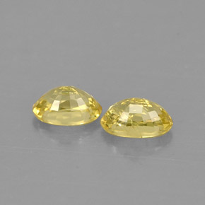 Sapphire Gemstone in 5 x 3.2 mm Size for Sale, Sapphire Stone in Yellow Color