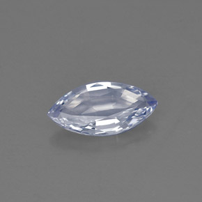 0.56 ct Blue Sapphire Stone, Natural Sapphire in Marquise Facet Shape for Sale