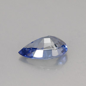 Sapphire Gemstone in 8.2 x 5.2 mm Size for Sale, Sapphire Stone in Cornflower Blue Color