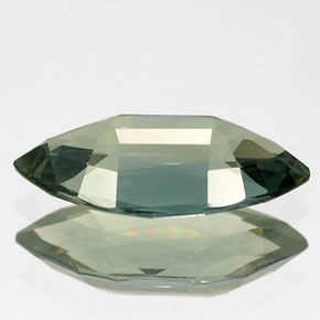 Sapphire Gemstone in 12 x 6 mm (calibrated) Size for Sale, Sapphire Stone in Bluish Green Color