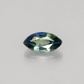 1.20 ct Green Sapphire Gemstone, Sapphire Gem in Marquise Facet Shape for Sale.