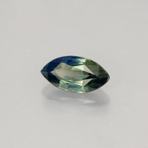 1.20 ct Green Sapphire Stone, Natural Sapphire in Marquise Facet Shape for Sale