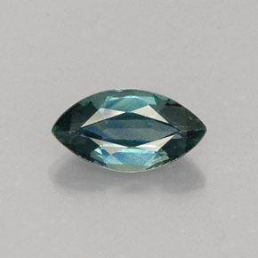 1.08 ct Green Sapphire Gemstone, Sapphire Gem in Marquise Facet Shape for Sale.