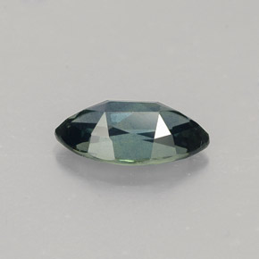 Sapphire Gemstone in 8.8 x 4.7 mm Size for Sale, Sapphire Stone in Bluish Green Color