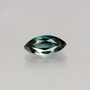 1.03 ct Green Sapphire Gemstone, Sapphire Gem in Marquise Facet Shape for Sale.
