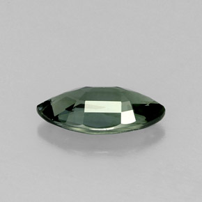 Sapphire Gemstone in 8.1 x 4.3 mm Size for Sale, Sapphire Stone in Bluish Green Color