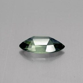 Sapphire Gemstone in 8.5 x 4.2 mm Size for Sale, Sapphire Stone in Bluish Green Color