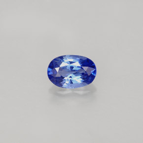 0.61 ct Blue Sapphire Gemstone, Sapphire Gem in Oval Facet Shape for Sale.