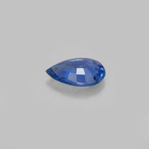 Sapphire Gemstone in 7 x 5 mm (calibrated) Size for Sale, Sapphire Stone in Cornflower Blue Color