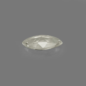 Sapphire Gemstone in 7 x 3.5 mm (calibrated) Size for Sale, Sapphire Stone in Light Greenish White Color