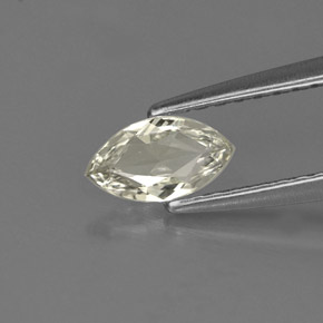 0.40 ct Green Sapphire Gemstone, Sapphire Gem in Marquise Facet Shape for Sale.