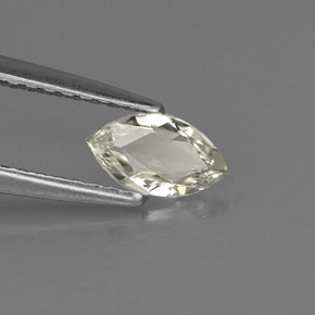 0.40 ct Green Sapphire Stone, Natural Sapphire in Marquise Facet Shape for Sale