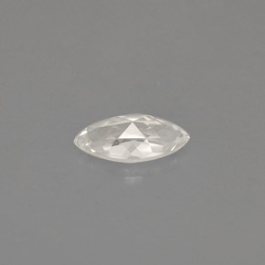 Sapphire Gemstone in 7 x 3.5 mm (calibrated) Size for Sale, Sapphire Stone in White Color