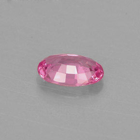 Sapphire Gemstone in 6.3 x 4.3 mm Size for Sale, Sapphire Stone in Pink Color