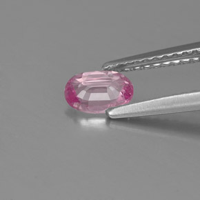 Sapphire Gemstone in 6 x 4 mm (calibrated) Size for Sale, Sapphire Stone in Pink Color