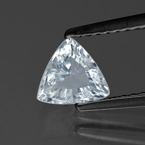 0.80 ct Blue Sapphire Gemstone, Sapphire Gem in Trillion Facet Shape for Sale.